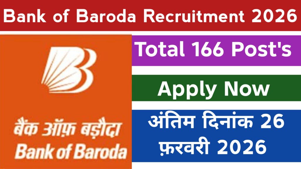 Bank of Baroda Recruitment 2026