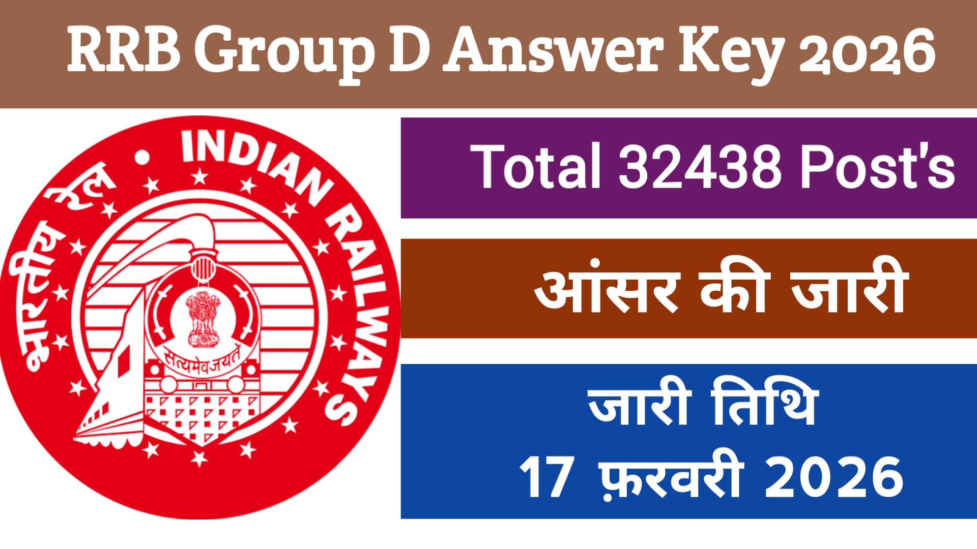 Railway Group D Answer Key 2026